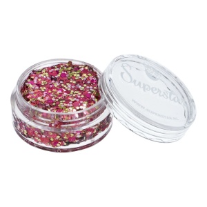 Purpurina crema Chunky Rosa Lady 10 ml. 