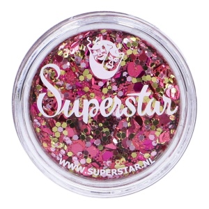 Purpurina crema Chunky Rosa Lady 10 ml. 
